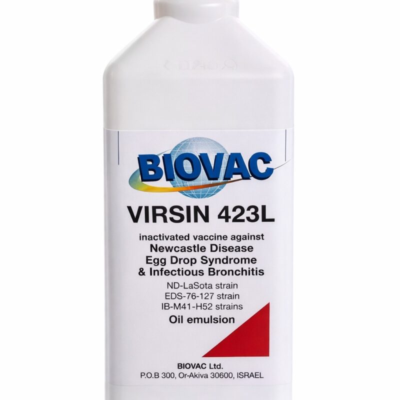 VIRSIN 423L (Newcastle Disease, Egg Drop Syndrome ’76 – 127 strain – & Infectious Bronchitis)
